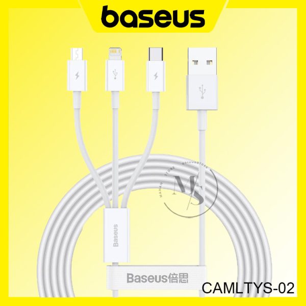 CAMLTYS-02 کابل سه سر Baseus (1.5 m )