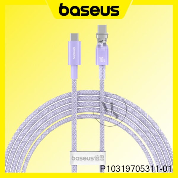 P10319703511-01 کابل شارژ (Type C + Type C) Baseus 2m