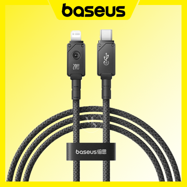کابل شارژ Baseus Type‑C-Lightning 20W مدل P10355803221-00 طول 1 متر