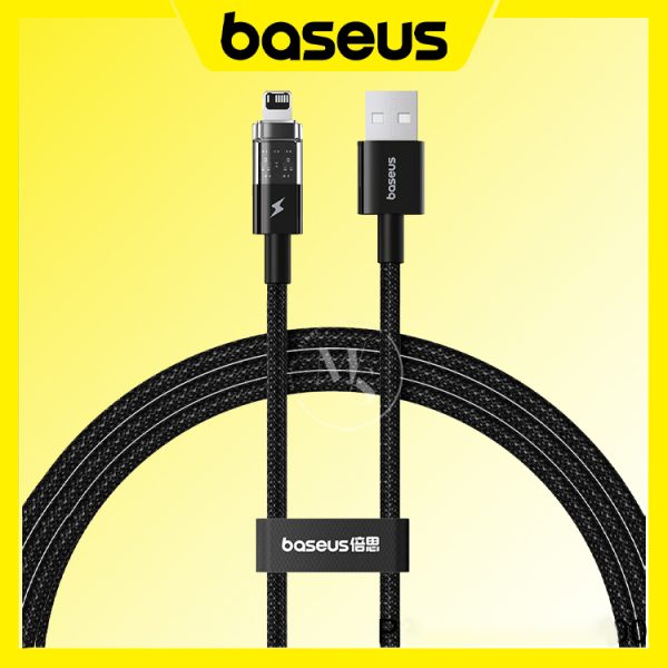 کابل شارژ Baseus USB Lightning 2.4A مدل P10373003111-00 طول 1 متر