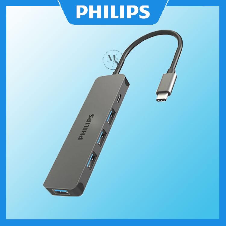 هاب 5 پورت فلزی SWR1607K مدل PHILIPS