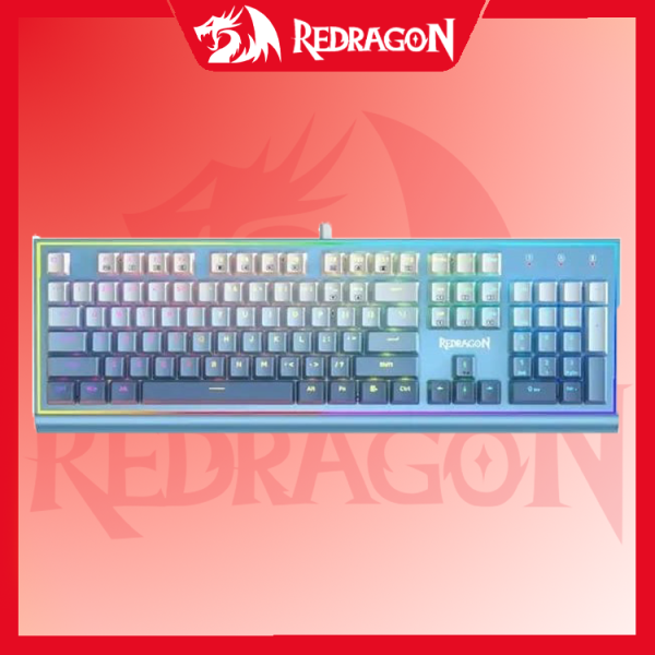 کیبورد تمام فلز ردراگون Bluesiren مدل K654GWB RGB