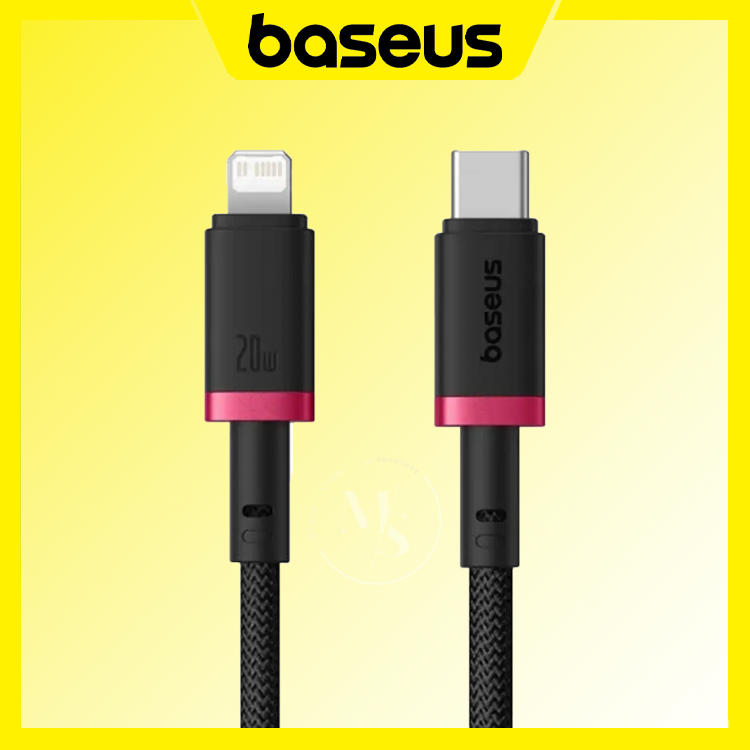 کابل شارژ Baseus Type‑C Lightning 20W مدل P10377800U01-01 طول 1 متر