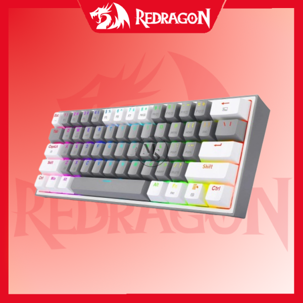 Fizz Pro K616-RGB Tri - Wireless Mechanical (GW) کیبورد  مکانیکال بی سیم Redragon