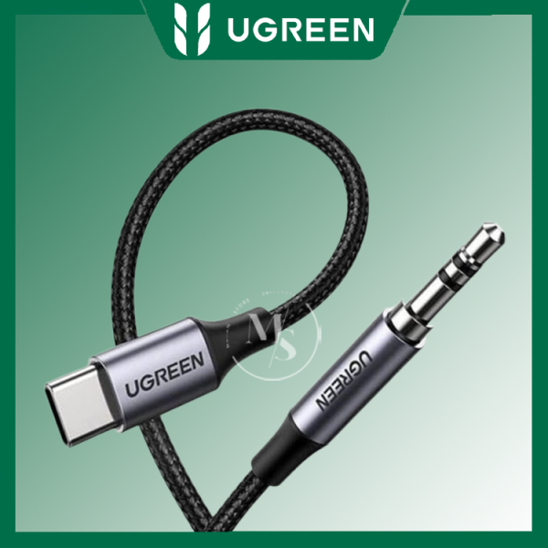 CM450-20192 - Type-C (M) to 3.5mm (F) کابل AUX Ugreen