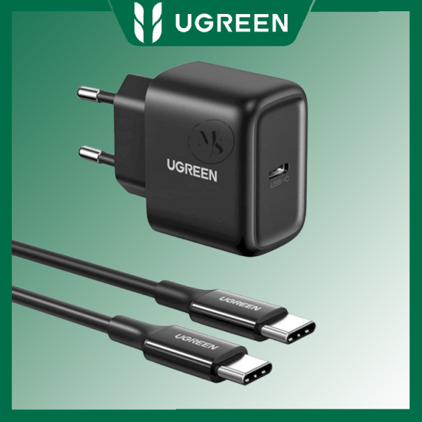 CD250-50581 (Type-C)+(C to C Cable) 25W (Bk) کلگی شارژر Ugreen