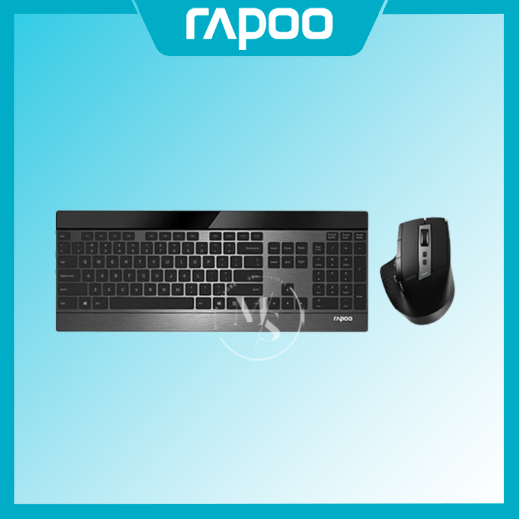 9900M Multi-mode (Bluetooth & Wireless) کیبورد و موس بی سیم Rapoo