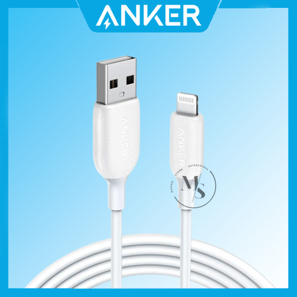 کابل انکر مدل A8812 طول ۹۰ سانتی‌متر USB-A به لایتنینگ
