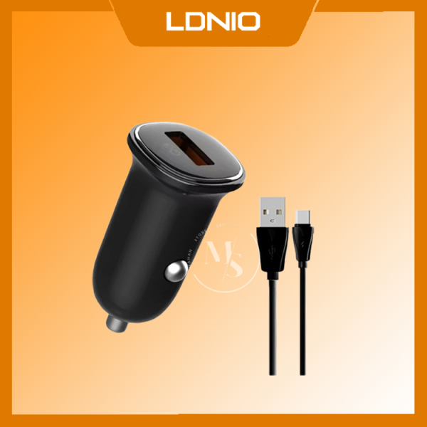 شارژر فندکی 30 وات الدینیو مدل C105