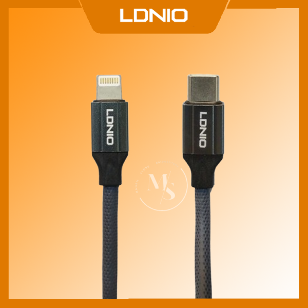 کابل تبدیل USB-C به لایتنینگ الدینیو مدل LC442i طول 2 متر