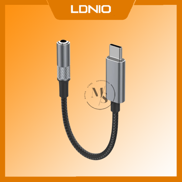 مبدل USB-C به جک 3.5 میلی متری الدینیو مدل Ls_y80c