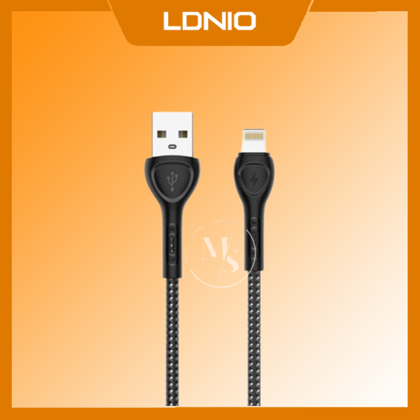 کابل تبدیل USB به لایتنینگ الدینیو مدل LS481 طول 1 متر