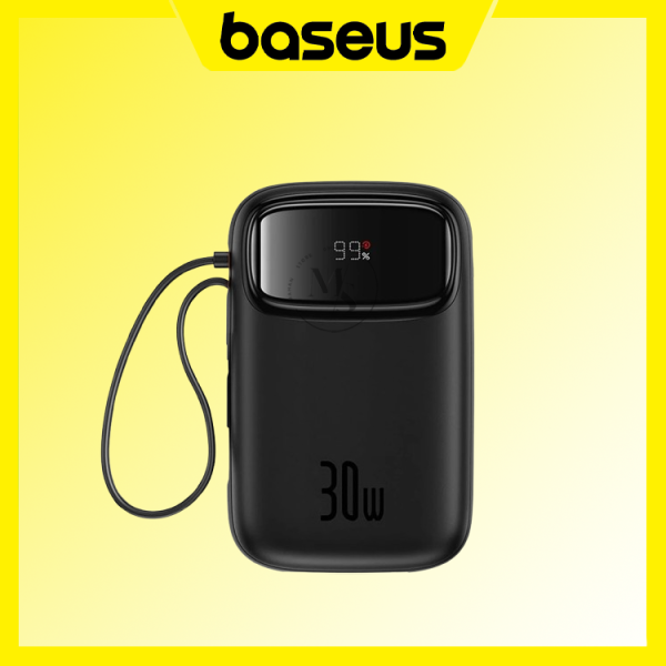 P10055009113-00  QPow2 20000mAh (30W) (Bk) پاور بانک Baseus