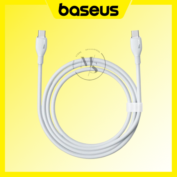 کابل USB-C بیسوس مدل Pudding Series P10355702221-B2 طول 2 متر